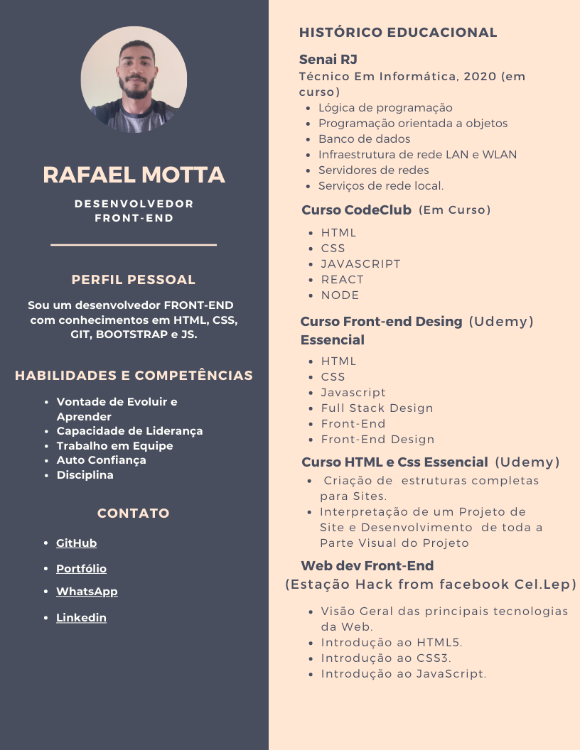 Curriculum Rafael Motta